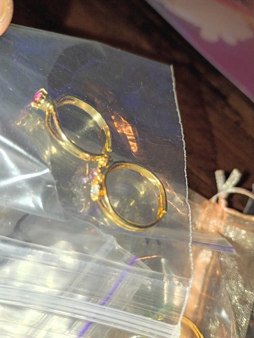 NEW 14 ASSORTED ADJUSTABLE RINGS - Picture 6 of 6